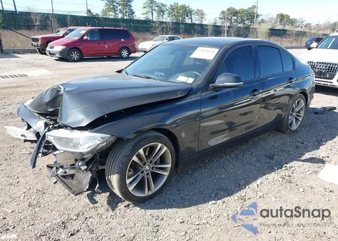 2012 BMW 335I z USA, uszkodzony, nr VIN WBA3A9G51CNN67676